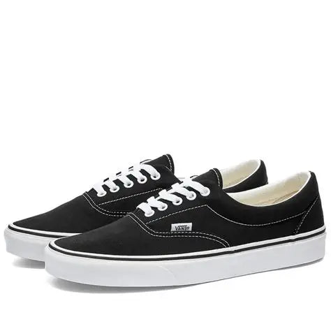 Vans Era Black White