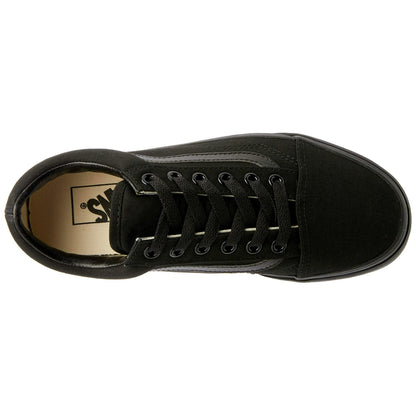 Vans Old Skool Unisex Shoes Size 10, Color: Black/Black