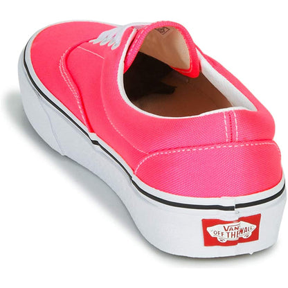 Vans Era Women's Canvas Classic Low Top Lace-Up Sneakers Pink Size 8.5