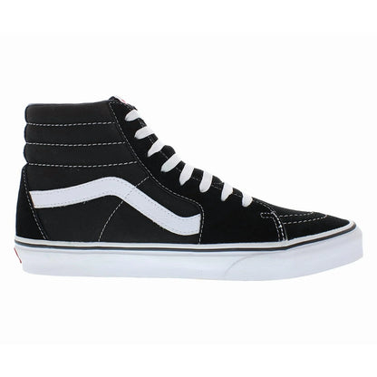 Sk8-Hi (Black/Black/White) Men's Skate Shoes-9