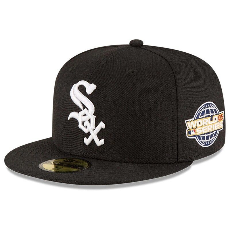 New Era Chicago white Sox 2005 World Series Patch Fitted Hat