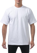 Pro Club Heavyweight Short Sleeve T-shirt in white with classic fit and crew neck design