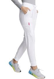 Dickies Medical Scrubs Pants DK065 – Comfortable and Durable Healthcare Workwear in Black, with Adjustable Waist and Functional Pockets