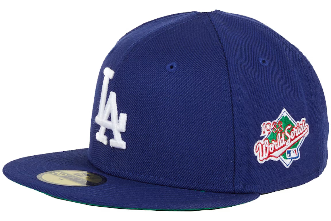 New Era Los Angeles Dodgers 1988 World Series Patch Fitted Hat