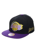 Mitchell And Ness Los Angeles Lakers Blur Logo Snapback Hat