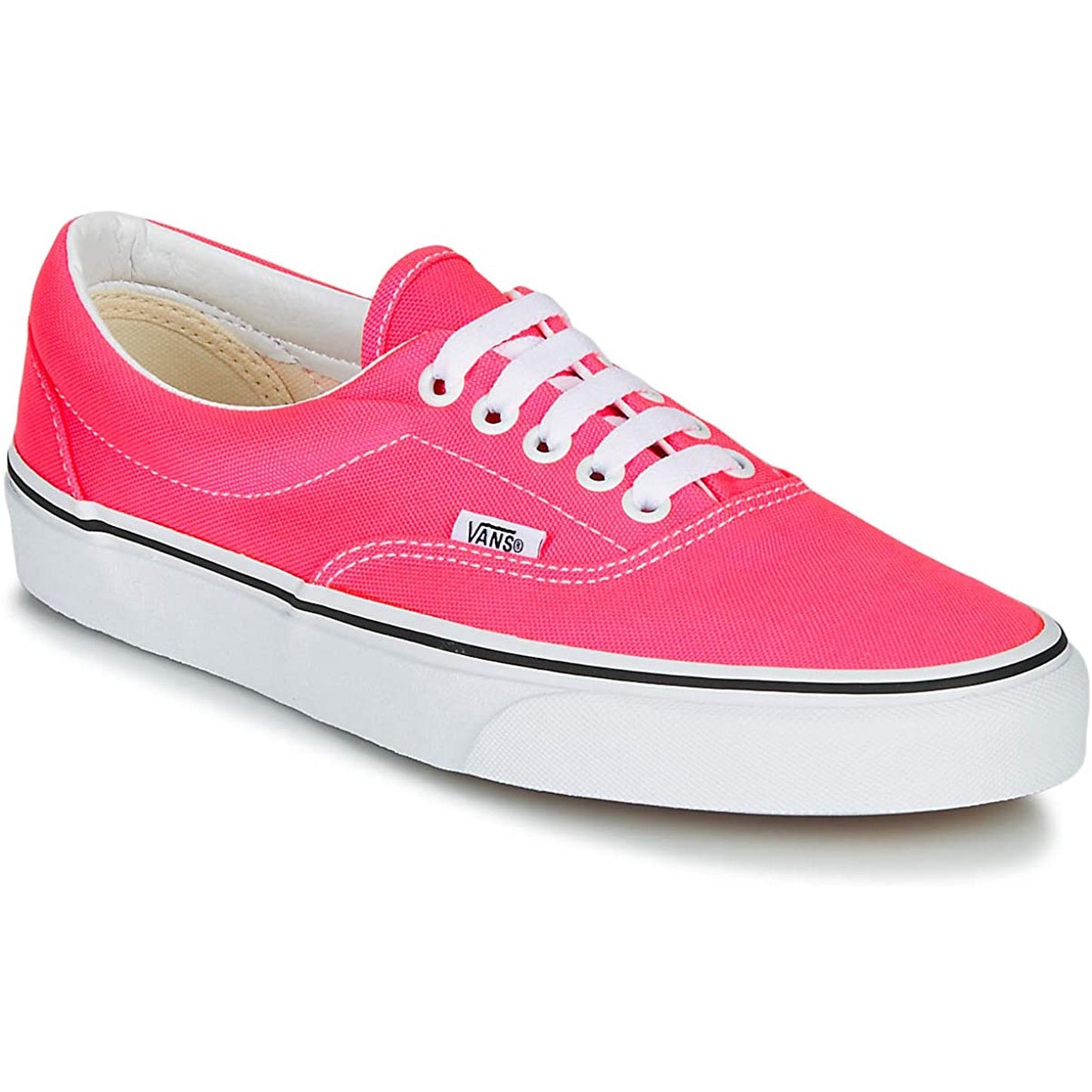 Vans Era Women's Canvas Classic Low Top Lace-Up Sneakers Pink Size 8.5