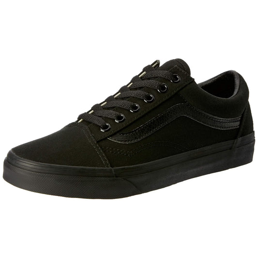 Vans Old Skool Unisex Shoes Size 10, Color: Black/Black