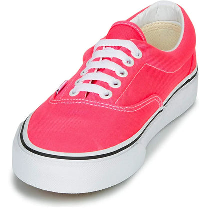 Vans Era Women's Canvas Classic Low Top Lace-Up Sneakers Pink Size 8.5