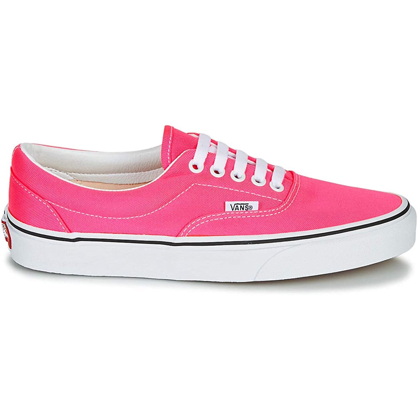 Vans Era Women's Canvas Classic Low Top Lace-Up Sneakers Pink Size 8.5