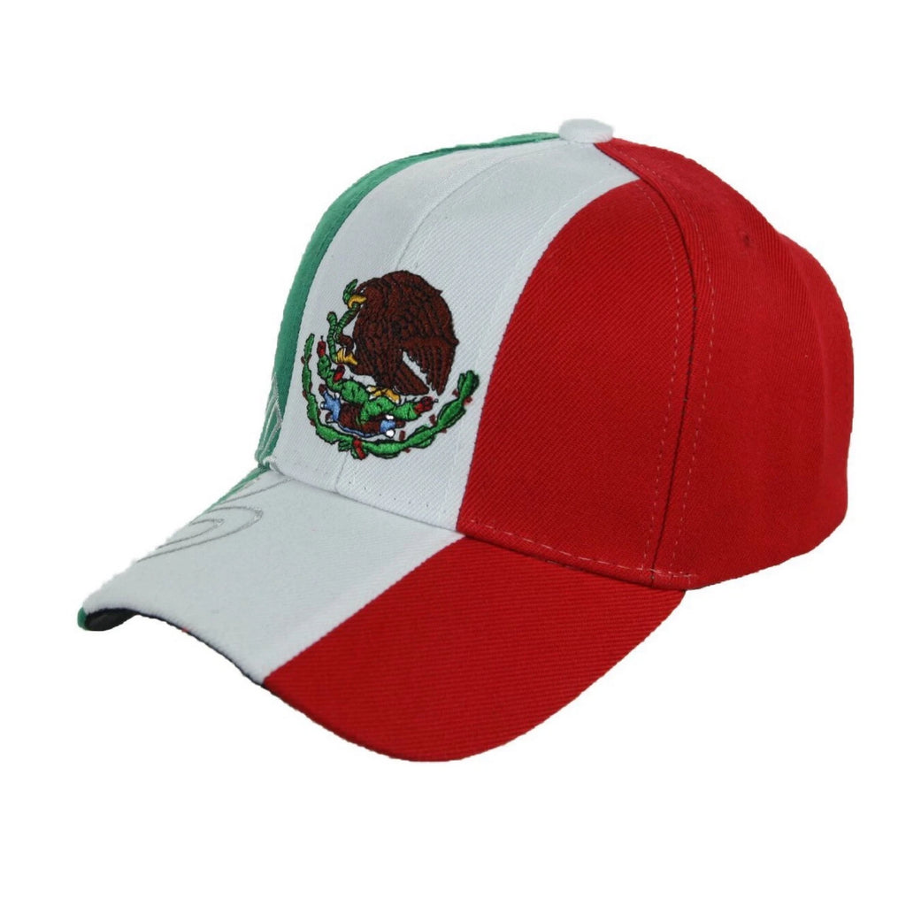 Mexico Flag Adjustable Hat