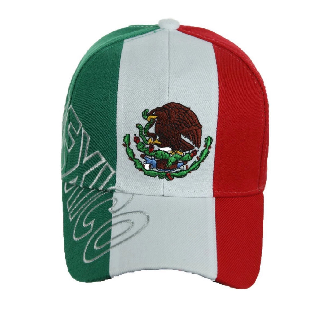 Mexico Flag Adjustable Hat